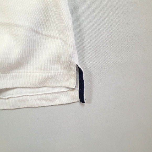 Polo Ralph Lauren Men’s Three Pony Polo Shirt Buttons White Size XL Classic Fit - Picture 4 of 9